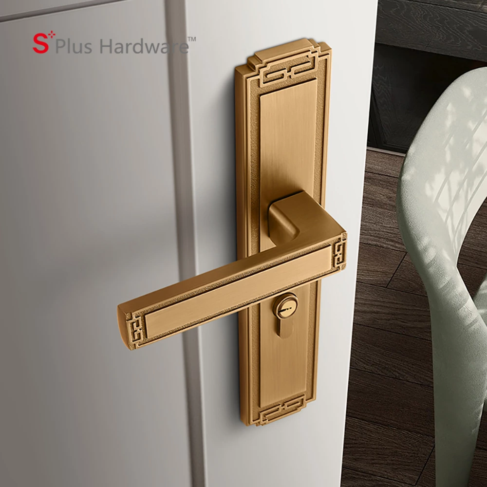 Vintage Zinc Alloy Door Handles