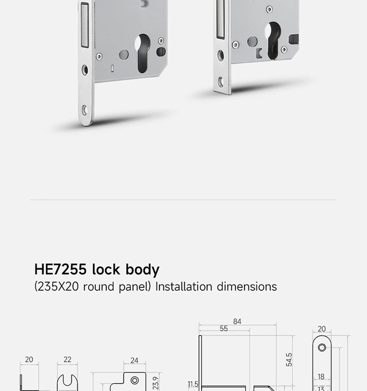 Fashion Door Handle Lock Modern Brass Fashion Zinc Alloy Interior combination Door Lock Knob