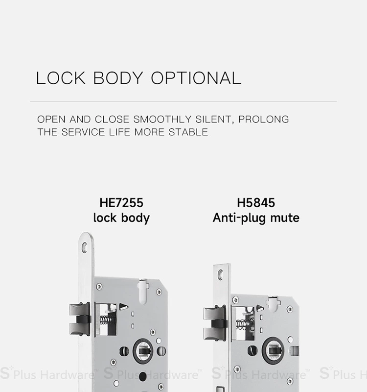 Elegant Modern Metal Door Handles