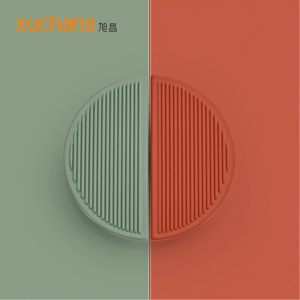 Custom 150mm Champagne Half Moon Cabinet Handles Golden Color Handle For Cabinet