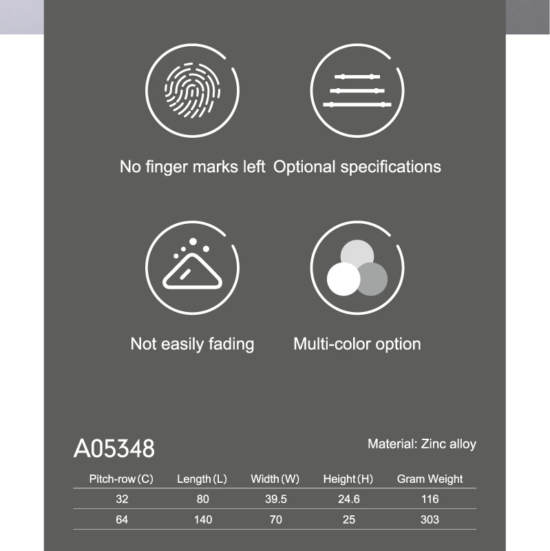 Custom 150mm Champagne Half Moon Cabinet Handles Golden Color Handle For Cabinet