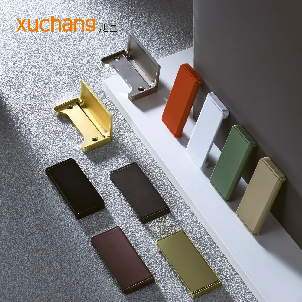 Modern Square Zinc Alloy Colorful Drawer Pull For Bedroom Hotel Furniture For Cabinets Knob
