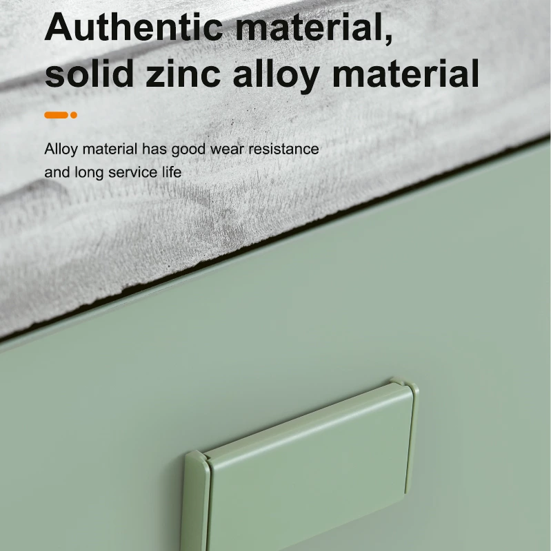 Modern Square Zinc Alloy Colorful Drawer Pull For Bedroom Hotel Furniture For Cabinets Knob