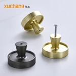Multi-color Aluminum Alloy Cabinet Knobs With Decorative Inserts