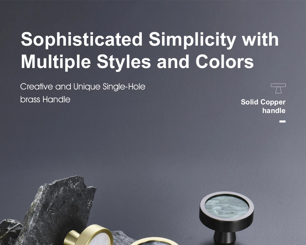 Multi-color Aluminum Alloy Cabinet Knobs With Decorative Inserts