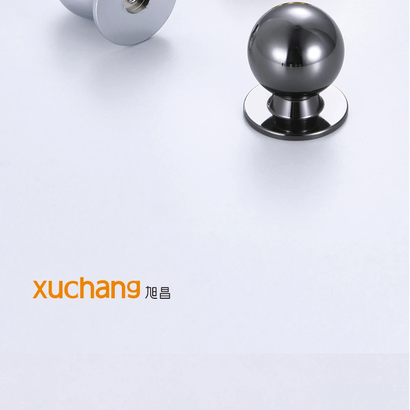 Modern Minimalist Round Zinc Alloy Knob Small Drawer Pull For Wardrobe Bedroom Cabinets For Dressers In Hotels And Apartments