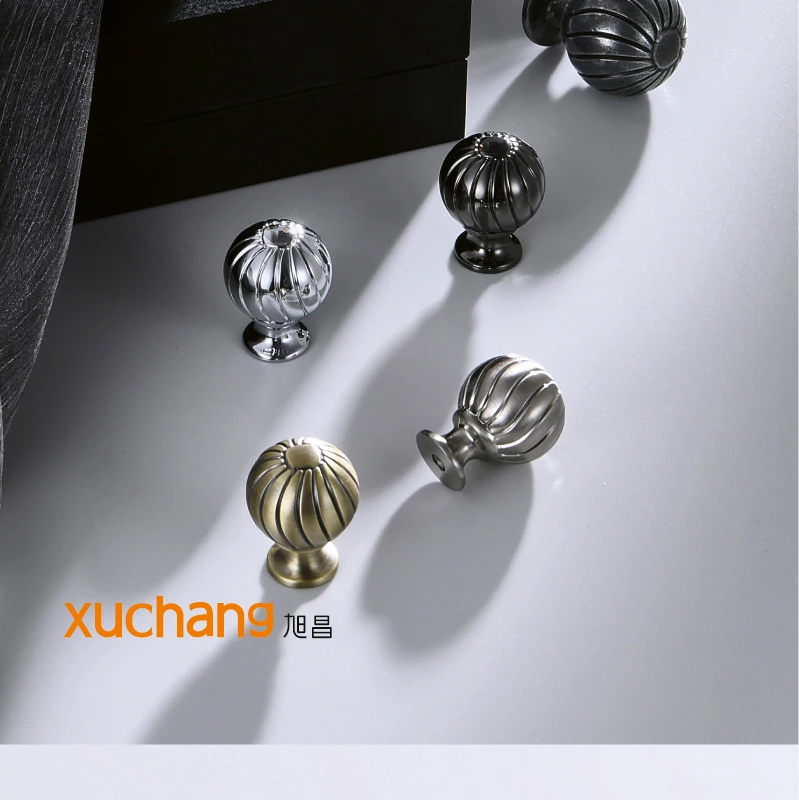 New Design Single Hole Elliptical Zinc Alloy Colorful Handle For Cabinets Drawer Knob