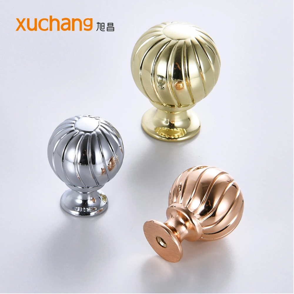 New Design Single Hole Elliptical Zinc Alloy Colorful Handle For Cabinets Drawer Knob