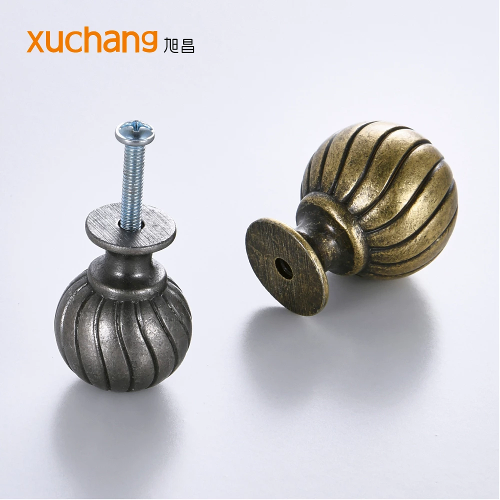 New Design Single Hole Elliptical Zinc Alloy Colorful Handle For Cabinets Drawer Knob