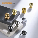 Modern Minimalist Round Zinc Alloy Knob Small Drawer Pull For Wardrobe Bedroom Cabinets For Dressers In Hotels And Apartments