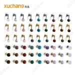 Modern Color Options Knobs For Wardrobe Furniture Zinc Alloy Raw Stone Kitchen Cabinet Furniture Handles & Knobs