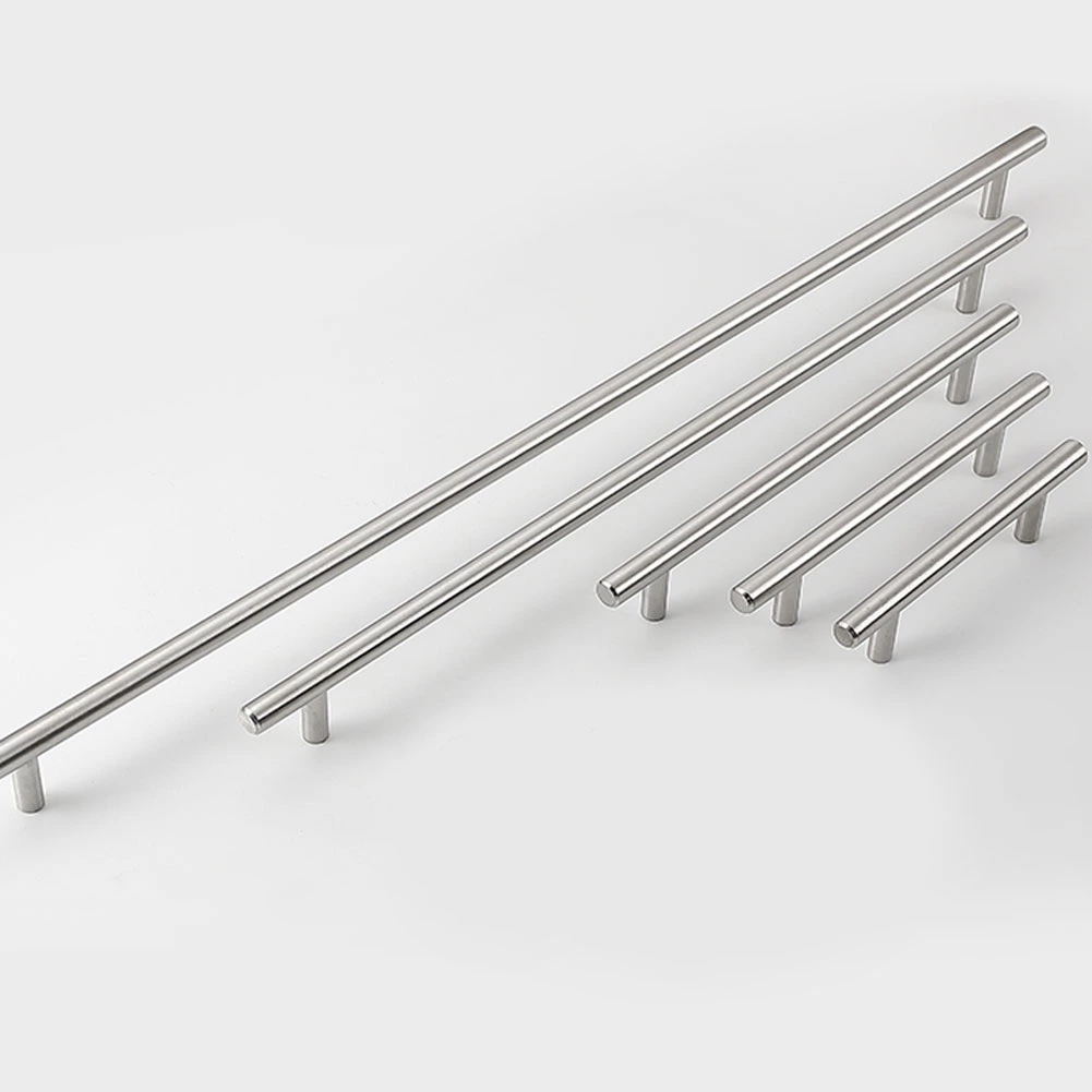High Quality Stainless Steel Cabinet T Bar Kitchen Living Room Drawer Handles for Furniture Handle