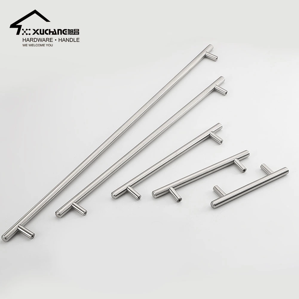 High Quality Stainless Steel Cabinet T Bar Kitchen Living Room Drawer Handles for Furniture Handle