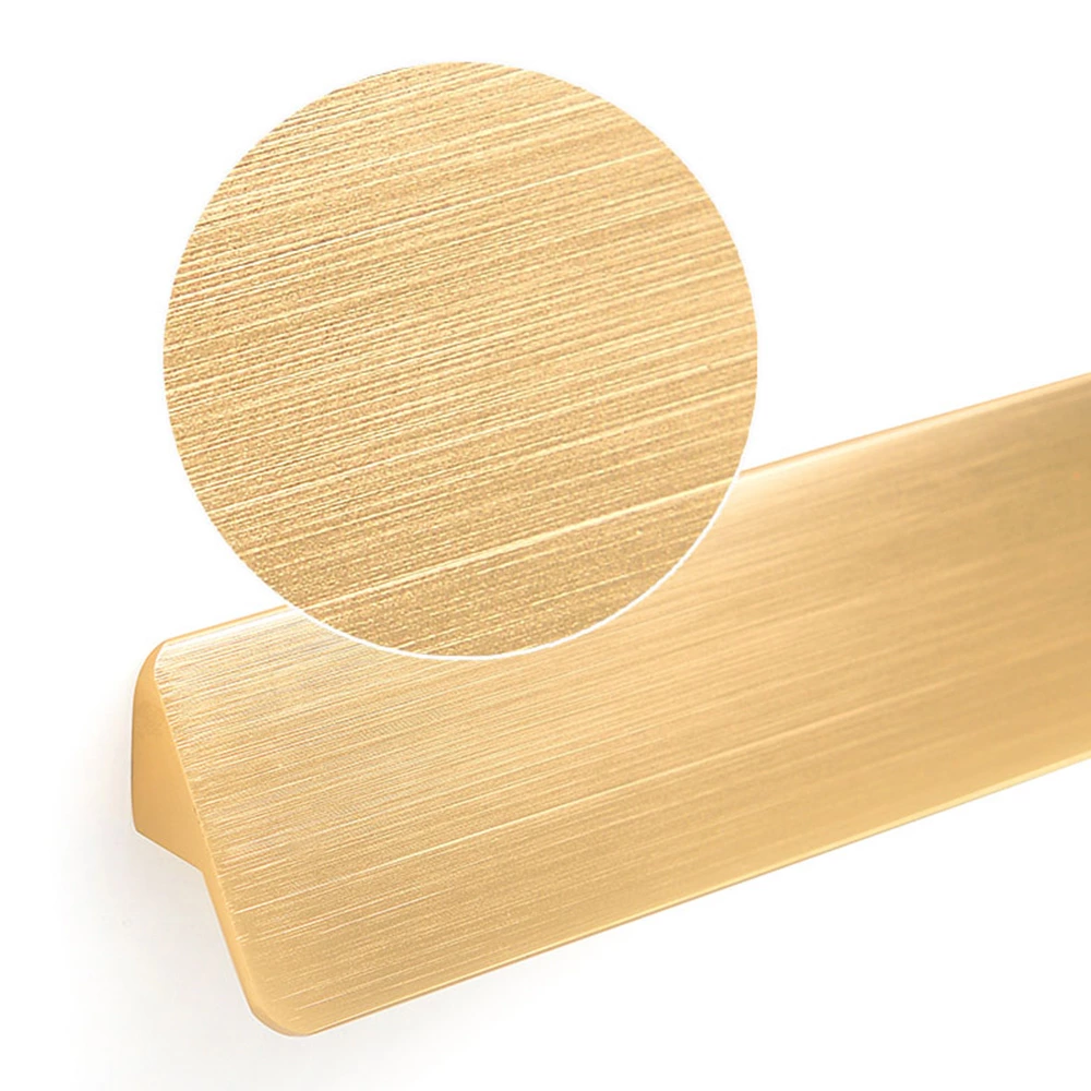 High Quality Colorful  Aluminium Modern Dresser Drawer Cabinet Push-pull Handles