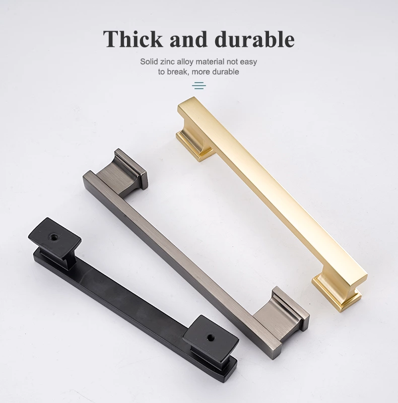 Marble Antique Knurled Brushed Nickel Modern Zinc Handle Models Door Kitchen Cabinet Handles for Cabinets Kitchen