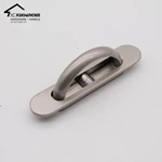Best Selling Modern Zinc Alloy Concealed Door Handle for Bedroom Kitchen Cabinets Dresser Wardrobe Dining Versatile Drawer