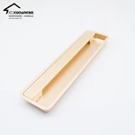 High Quality Factory Flush Pull MBK  Zinc Modern Dresser Drawer Push-pull Cabinet Handle