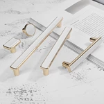 Custom Modern Luxury Invisible Zinc Furniture Cabinet Pull Handles for Bedroom Dressers Cupboard Handle