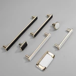 Custom Modern Luxury Invisible Zinc Furniture Cabinet Pull Handles for Bedroom Dressers Cupboard Handle