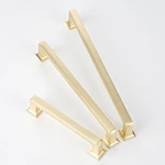 Zinc Alloy Drawer Handle Pulls for Cabinets Black Furniture Hardware for Dressers Bedrooms Warehouses Living Rooms-Xuchang