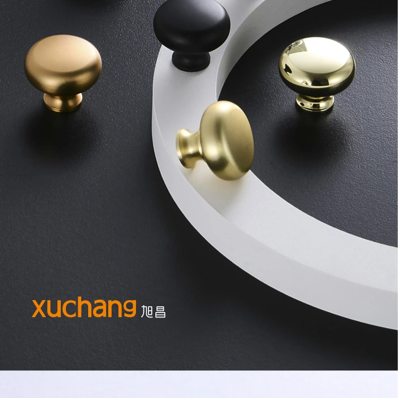 Zinc Alloy Furniture Hardware Cabinet Drawer Door Knob Modern Mushroom Kitchen Cupboard Wardrobe Knobs Pull Handle
