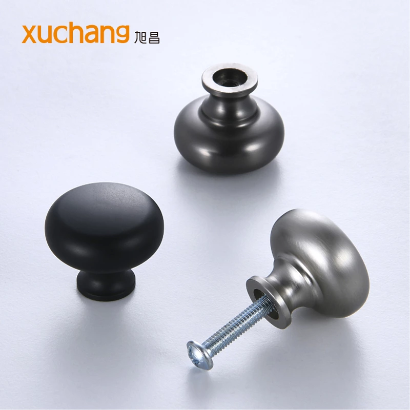 Zinc Alloy Furniture Hardware Cabinet Drawer Door Knob Modern Mushroom Kitchen Cupboard Wardrobe Knobs Pull Handle
