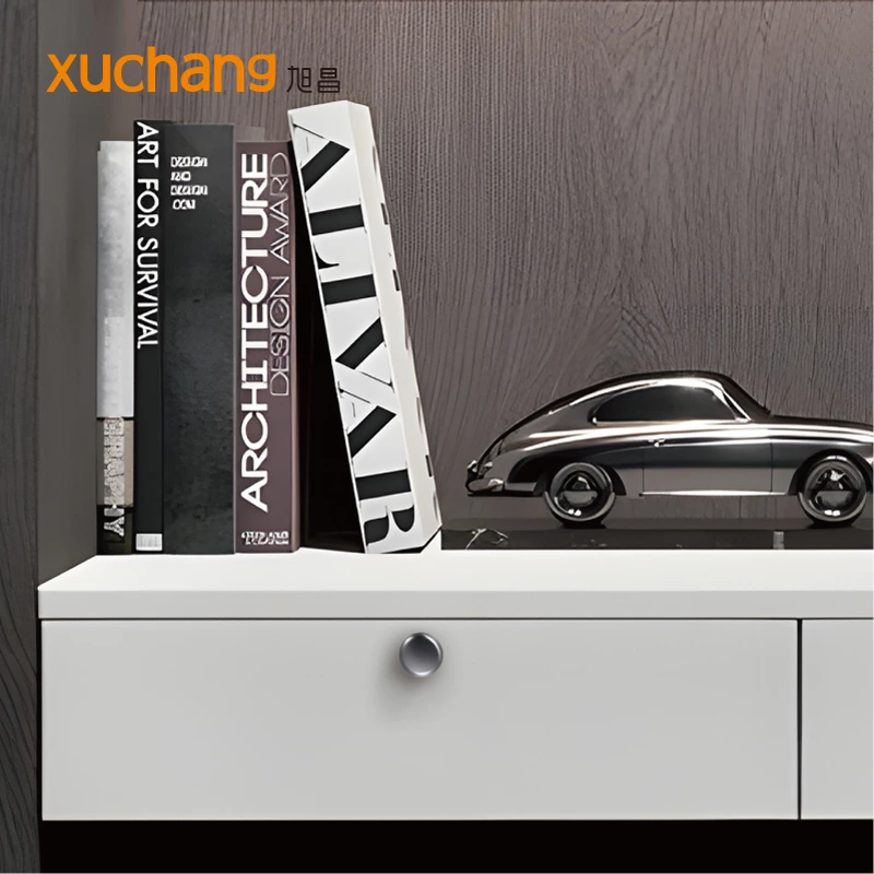 Zinc Alloy Furniture Hardware Cabinet Drawer Door Knob Modern Mushroom Kitchen Cupboard Wardrobe Knobs Pull Handle