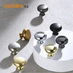 Zinc Alloy Furniture Hardware Cabinet Drawer Door Knob Modern Mushroom Kitchen Cupboard Wardrobe Knobs Pull Handle