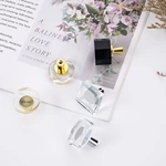 Flat High Quality Brass Crystal Knob Classic Hardware Cabinet Handles