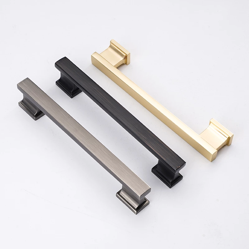 Marble Antique Knurled Brushed Nickel Modern Zinc Handle Models Door Kitchen Cabinet Handles for Cabinets Kitchen