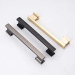 Marble Antique Knurled Brushed Nickel Modern Zinc Handle Models Door Kitchen Cabinet Handles for Cabinets Kitchen