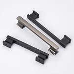 Marble Antique Knurled Brushed Nickel Modern Zinc Handle Models Door Kitchen Cabinet Handles for Cabinets Kitchen