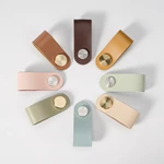 Xuchang Factory Leather Furniture Single Hole Pull Handles for Cabinets Cupboards Dresser Bedroom/Bathroom Drawer Pulls Kitchen