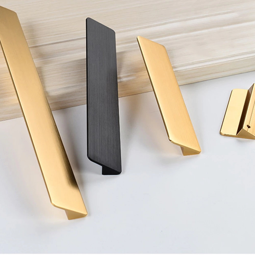 High Quality Colorful  Aluminium Modern Dresser Drawer Cabinet Push-pull Handles