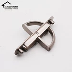 Best Selling Modern Zinc Alloy Concealed Door Handle for Bedroom Kitchen Cabinets Dresser Wardrobe Dining Versatile Drawer