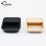 High Quality Factory Flush Pull MBK  Zinc Modern Dresser Drawer Push-pull Cabinet Handle