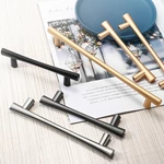 Modern 128mm Long Metal Cabinet Door Pull Handles Furniture Drawer Cupboard Closet and Dresser Knobs for Kitchen Wardrobe Use