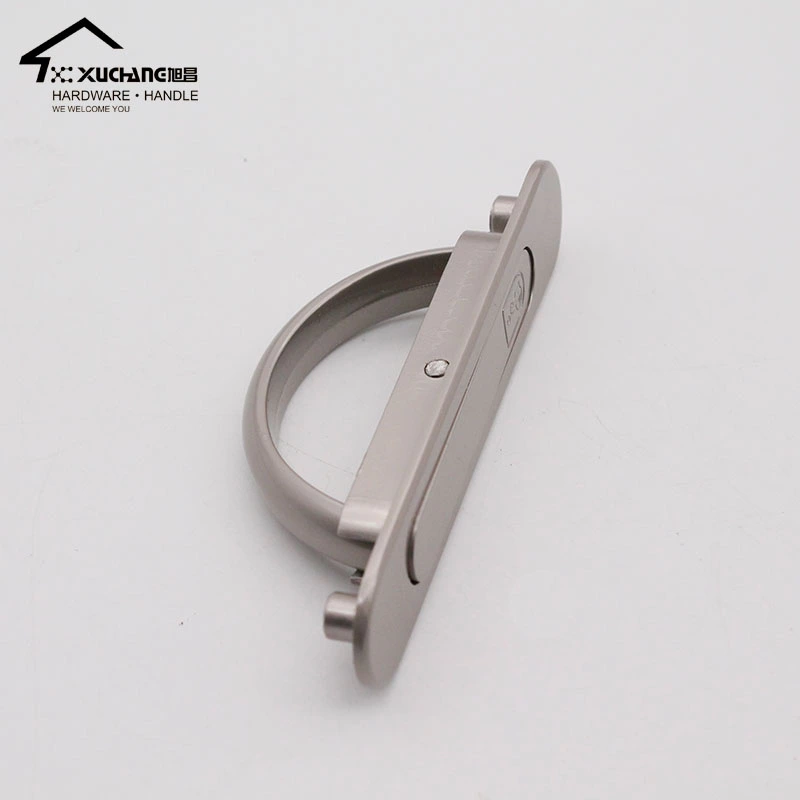 Best Selling Modern Zinc Alloy Concealed Door Handle for Bedroom Kitchen Cabinets Dresser Wardrobe Dining Versatile Drawer