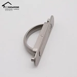 Best Selling Modern Zinc Alloy Concealed Door Handle for Bedroom Kitchen Cabinets Dresser Wardrobe Dining Versatile Drawer