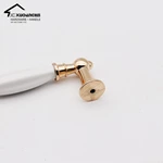 Classic Zinc Porcelain Ceramic 128mm Cabinet Handle for Kitchen Bedroom Bathroom Living Room Wardrobe & Dresser Door