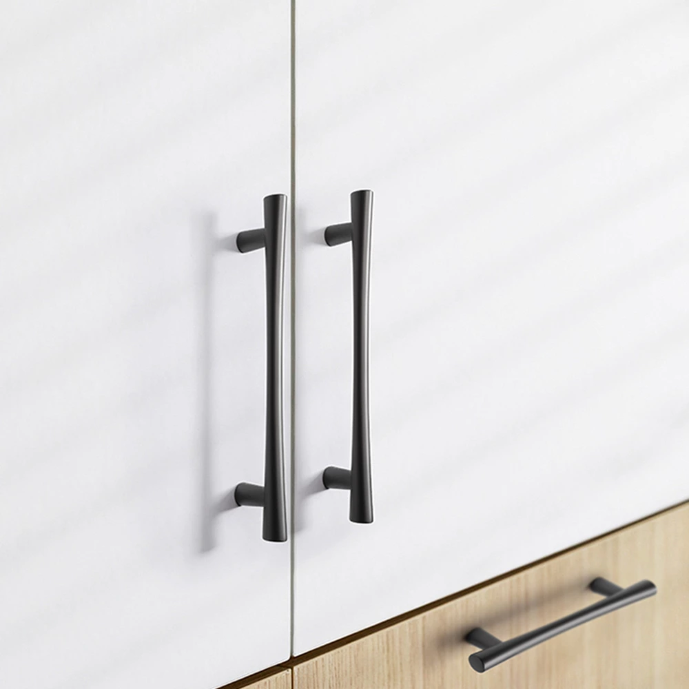 Modern 128mm Long Metal Cabinet Door Pull Handles Furniture Drawer Cupboard Closet and Dresser Knobs for Kitchen Wardrobe Use
