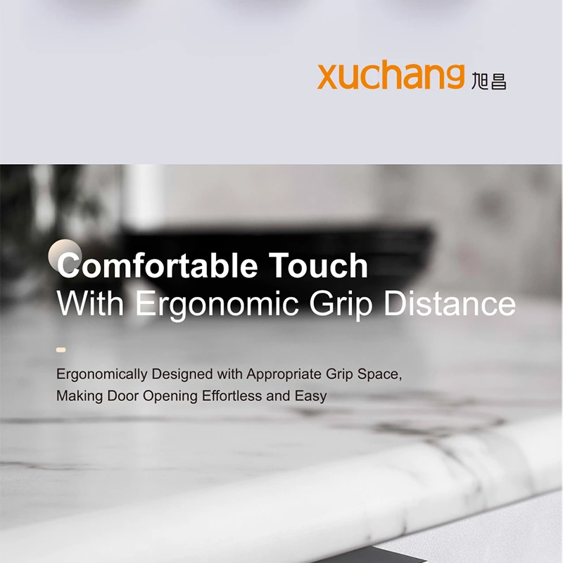 High Quality Half Aluminium Alloy Cabinet Handles Colorful Long Profile for Drawer Bedroom Living Room Aluminum Edge Pull