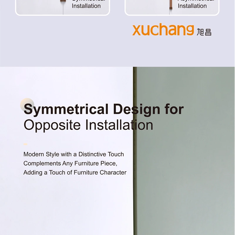 High Quality Half Aluminium Alloy Cabinet Handles Colorful Long Profile for Drawer Bedroom Living Room Aluminum Edge Pull