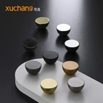 Zinc Alloy Single Hole Semi-Circular Knob Handle for Furniture Cabinets and Drawers