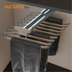 Luxury Wardrobe Wardrobe Accessories Pull Out Trousers Rack for Clothes Wardrobe Organizer