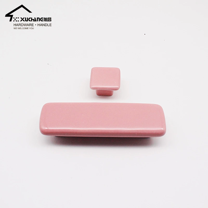 Cute Modern Cartoon Ceramic Handles and Knobs for Kitchen Cabinets Colorful Drawer Pulls for Kids' Bedroom and Wardrobe Use