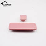 Cute Modern Cartoon Ceramic Handles and Knobs for Kitchen Cabinets Colorful Drawer Pulls for Kids' Bedroom and Wardrobe Use