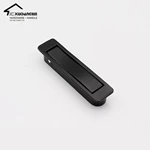 New Design Concealed Pull Handle Zinc Square Chrome Furniture Hardware for Kitchen Cabinets Drawers Wardrobes Bedrooms
