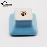 Cute Modern Cartoon Ceramic Handles and Knobs for Kitchen Cabinets Colorful Drawer Pulls for Kids' Bedroom and Wardrobe Use