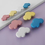 Solid Ceramic Cabinet Knob Handmade Modern Design for Kids for Dresser Drawer Wardrobe Outdoor Furniture and Living Room